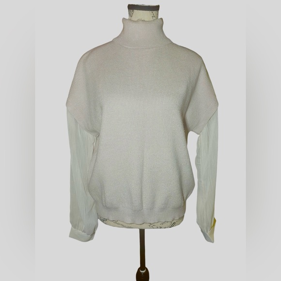 Philosophy Mixed Media Sweater - Picture 2 of 13